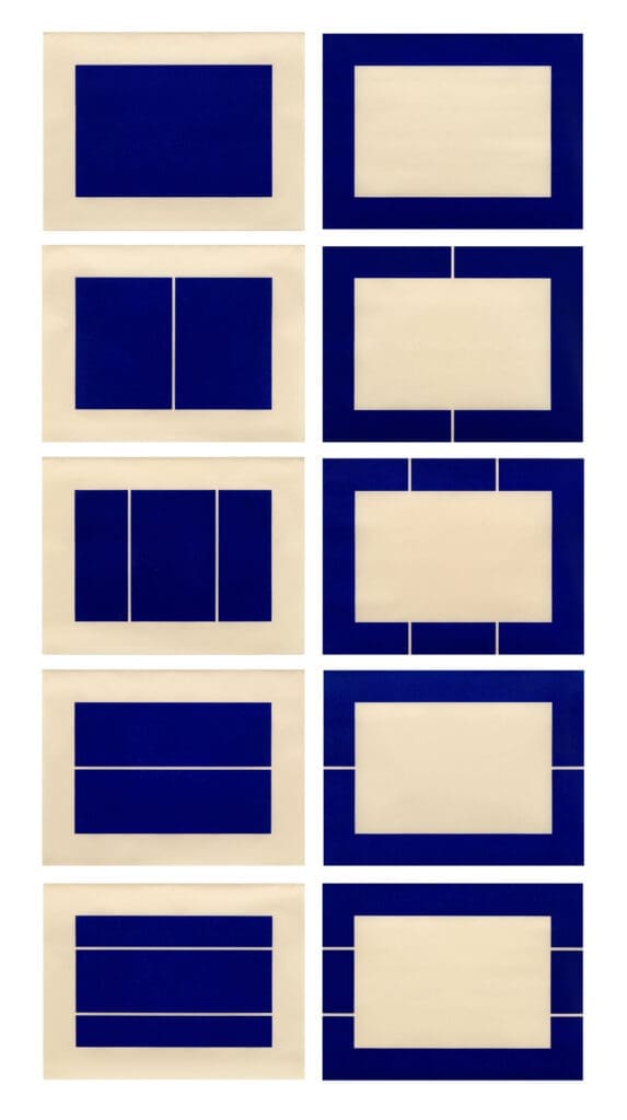 Donald Judd Untitled print