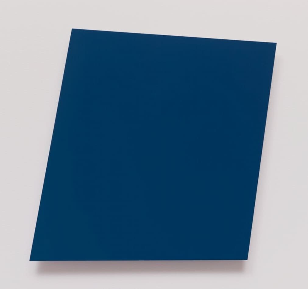 Ellsworth Kelly Dark Blue Panel print