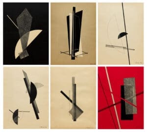 László Moholy-Nagy Konstruktionen. Kestnermappe 6 print
