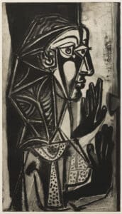 Pablo Picasso La femme ร la fenรชtre print