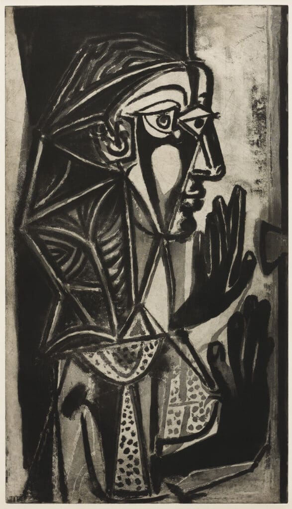 Pablo Picasso La femme à la fenêtre print