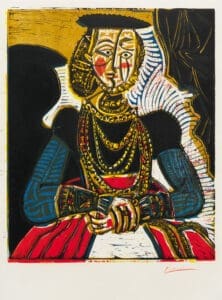 Pablo Picasso Portrait de jeune fille, d’après Cranach le Jeune, II print