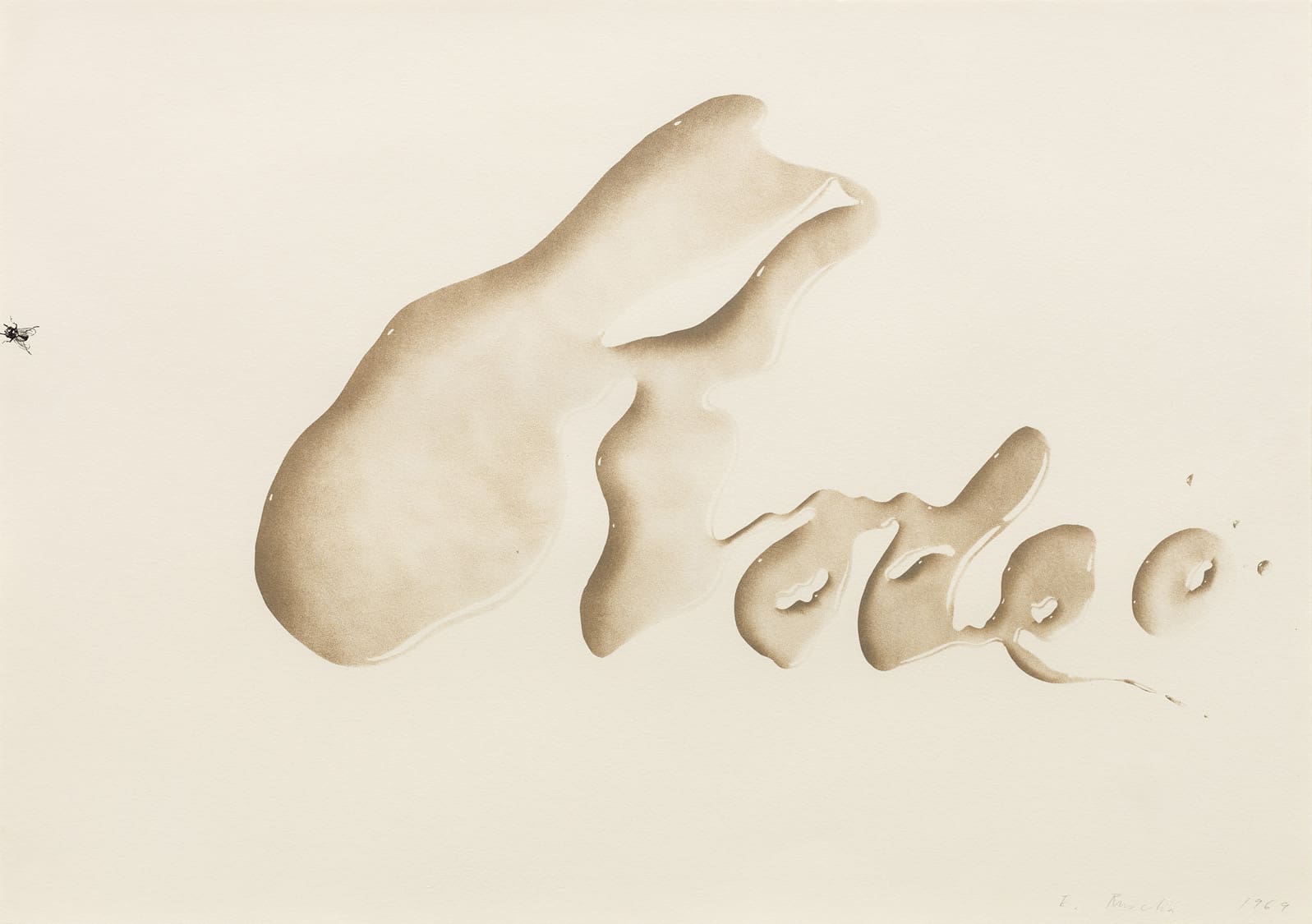 Edward Ruscha Rodeo print