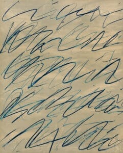 Cy Twombly Roman Notes IV print