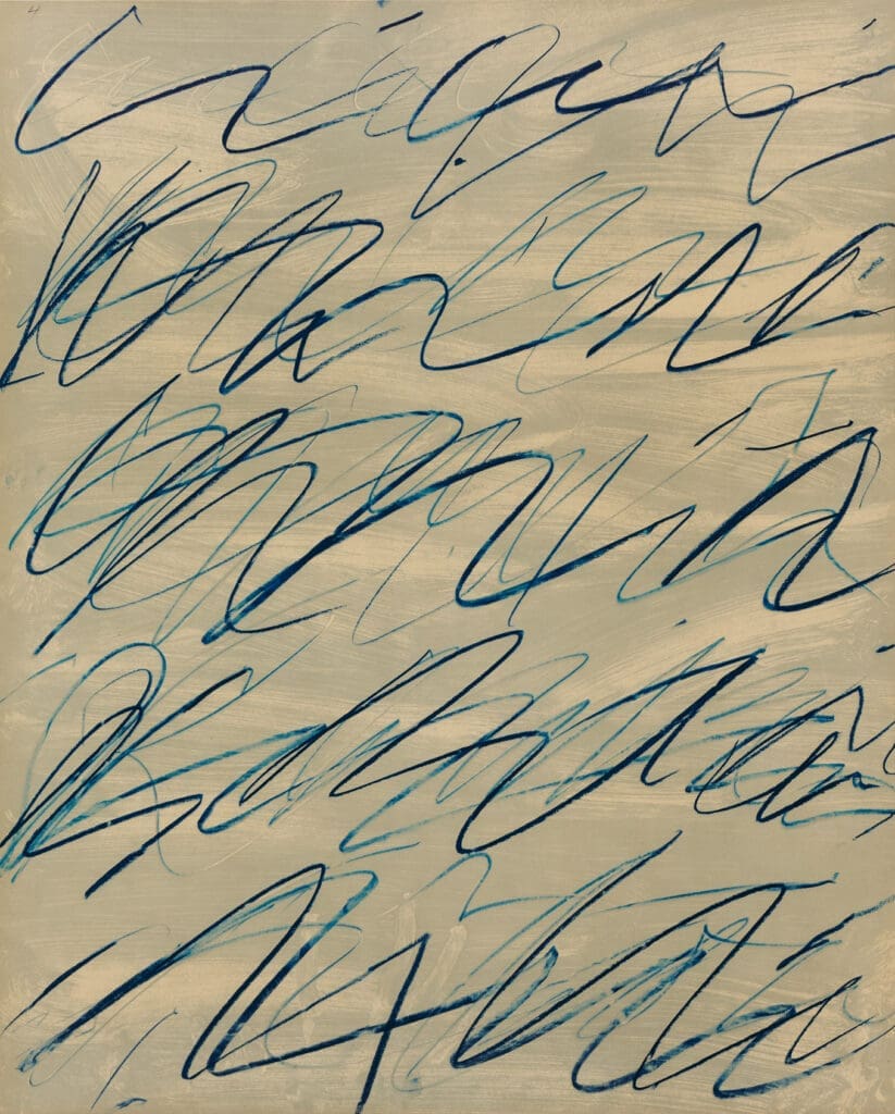 Cy Twombly Roman Notes IV print