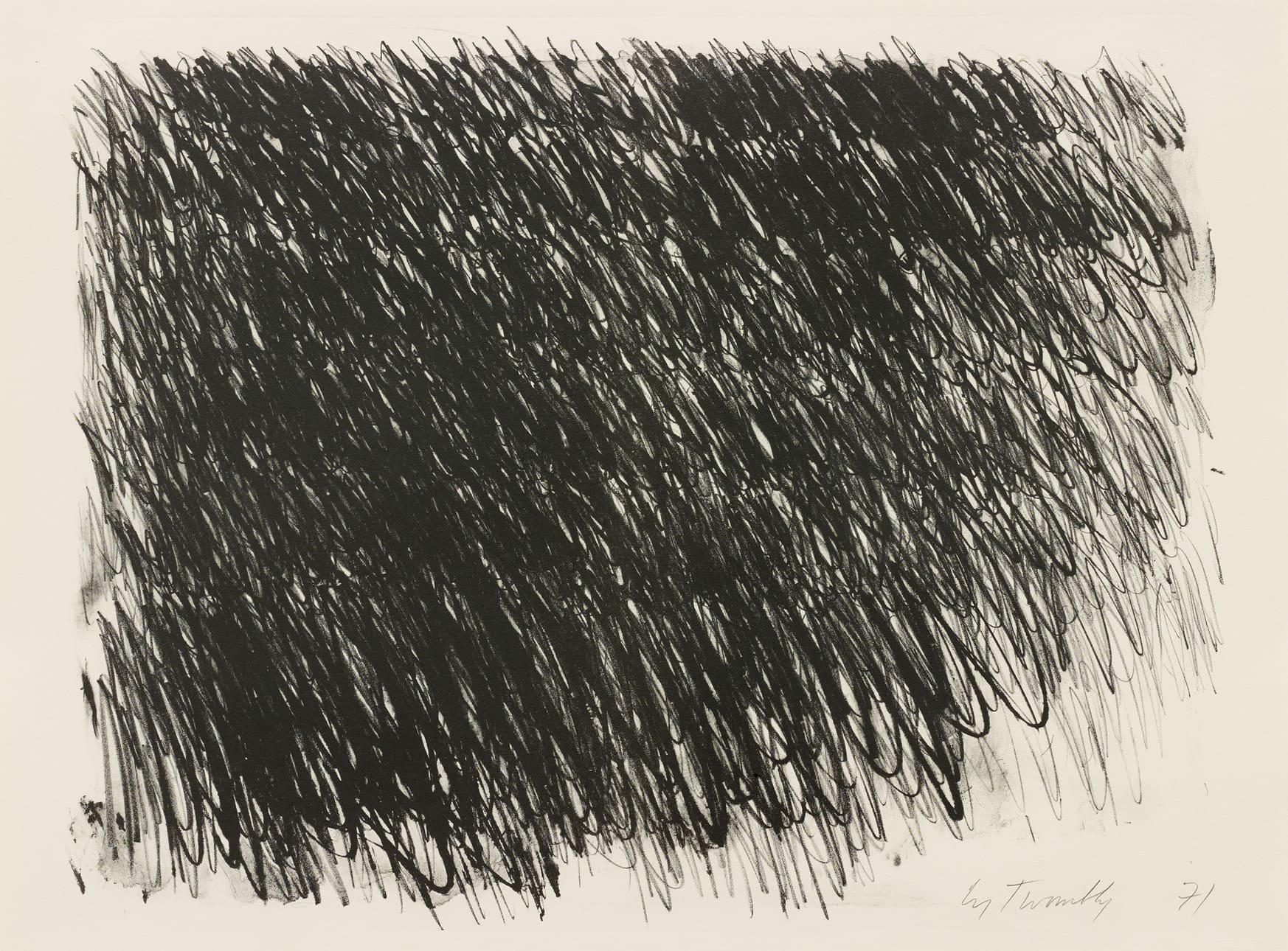Cy Twombly Untitled print
