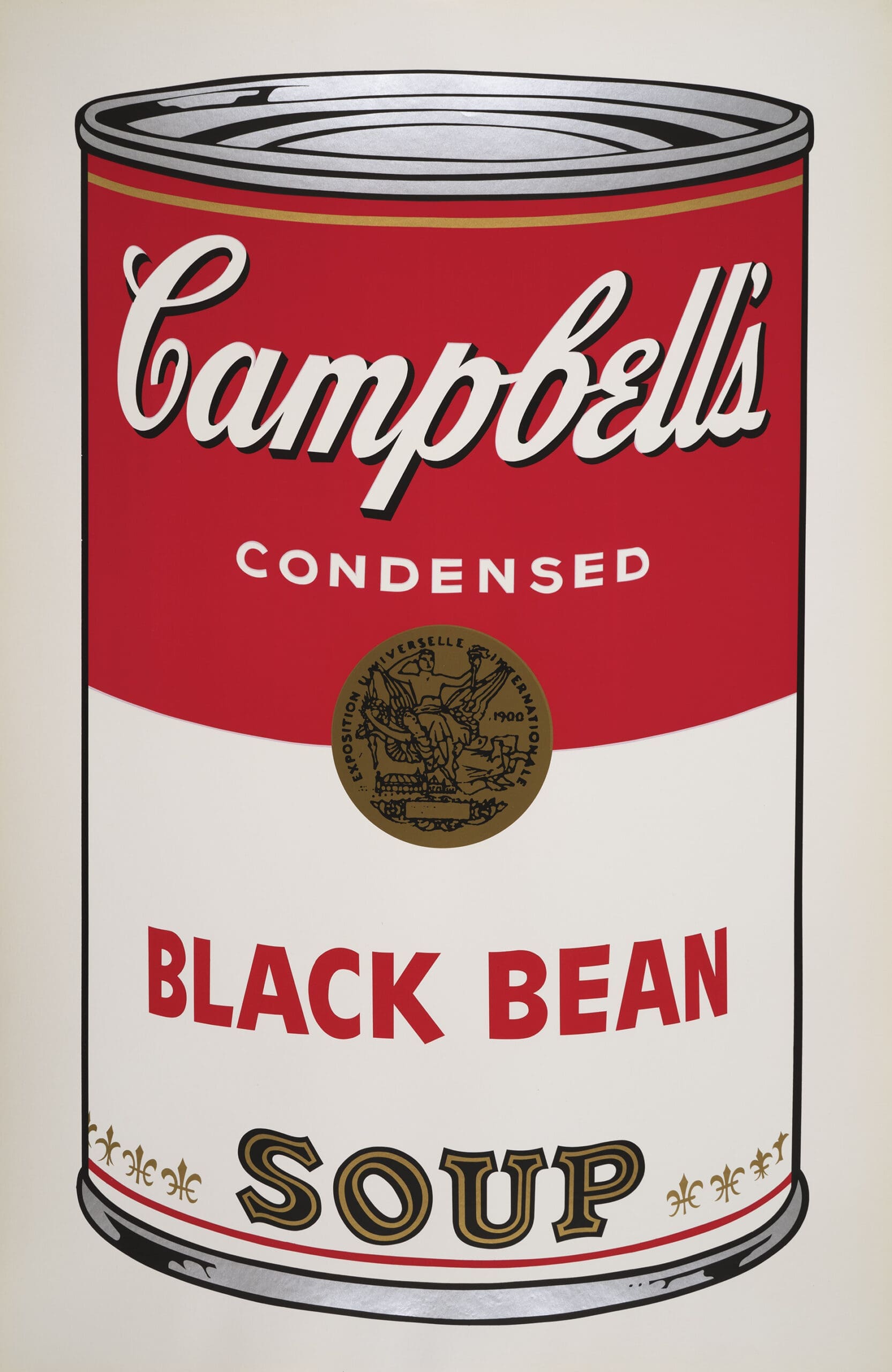 Andy Warhol Campbell’s Soup I: Black Bean Soup print