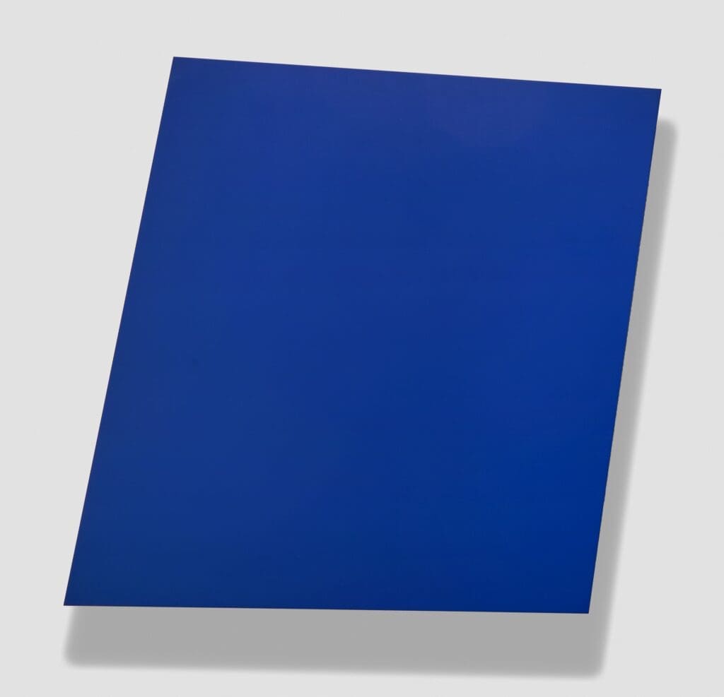 Ellsworth Kelly Dark Blue Panel print