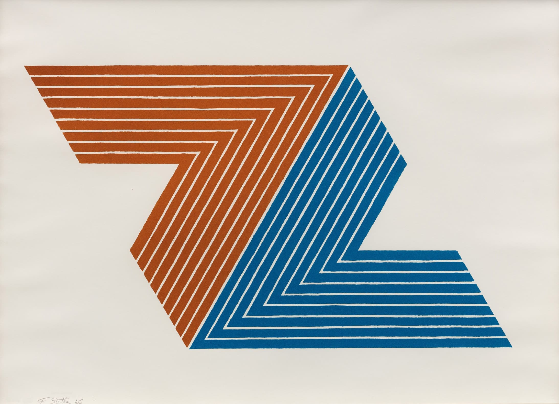 Frank Stella Itata print